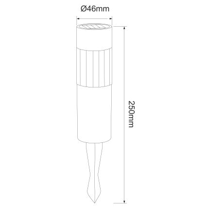 Globo - ZESTAW 4x LED Lampa solarna LED/0,06W/3,2V IP44