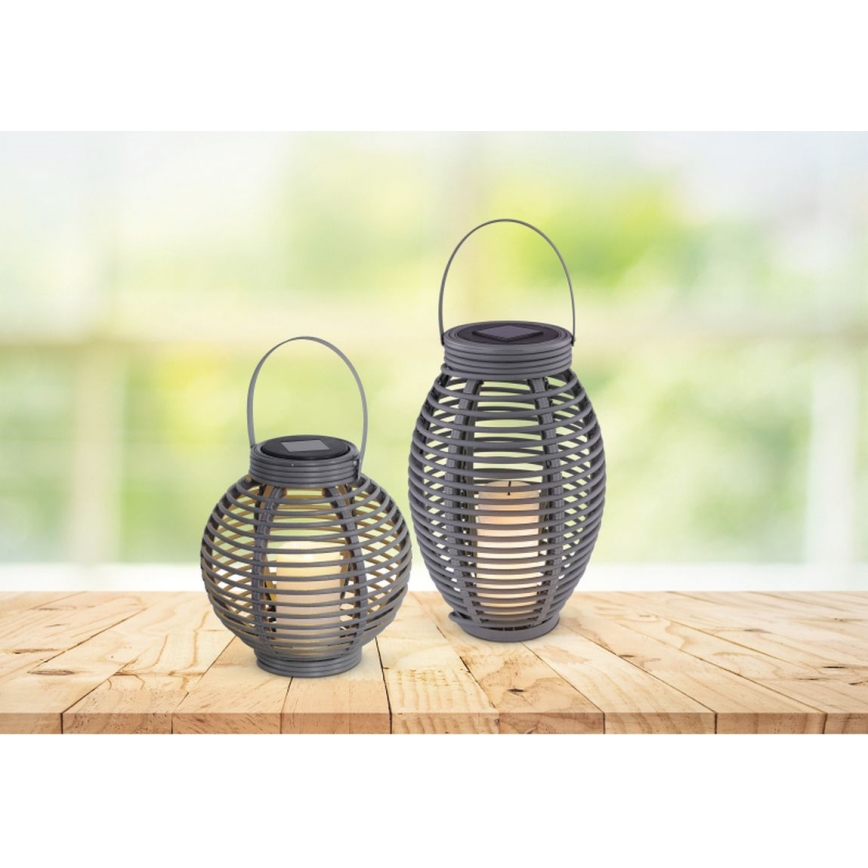 Globo - LED Oświetlenie solarne LED/0,06W/3,2V IP44 200 mAh rattan
