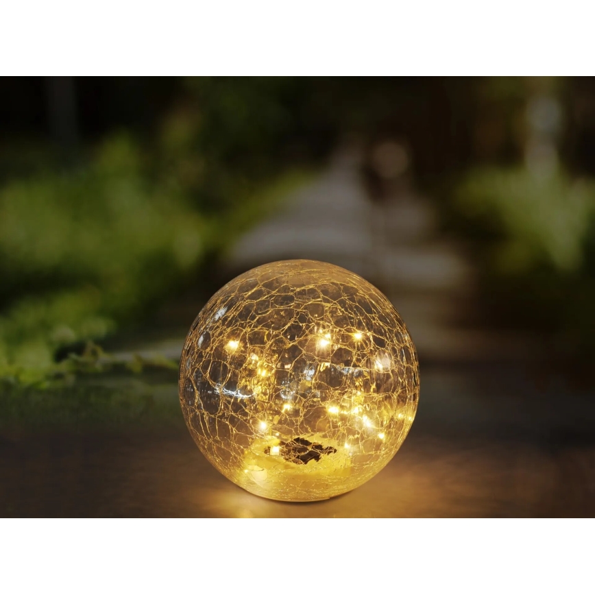 Globo - LED Lampa solarna 20xLED/0,06W/3,2V śr. 19,5 cm IP44