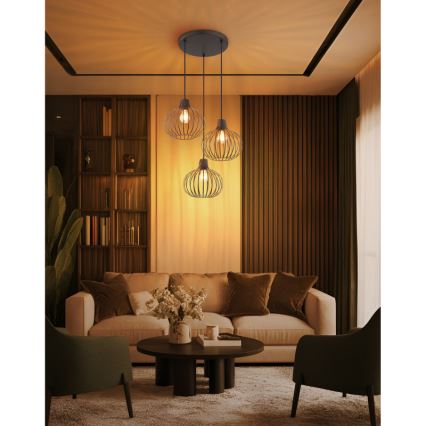 Globo - Żyrandol na lince 3xE27/40W/230V