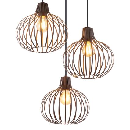 Globo - Żyrandol na lince 3xE27/40W/230V
