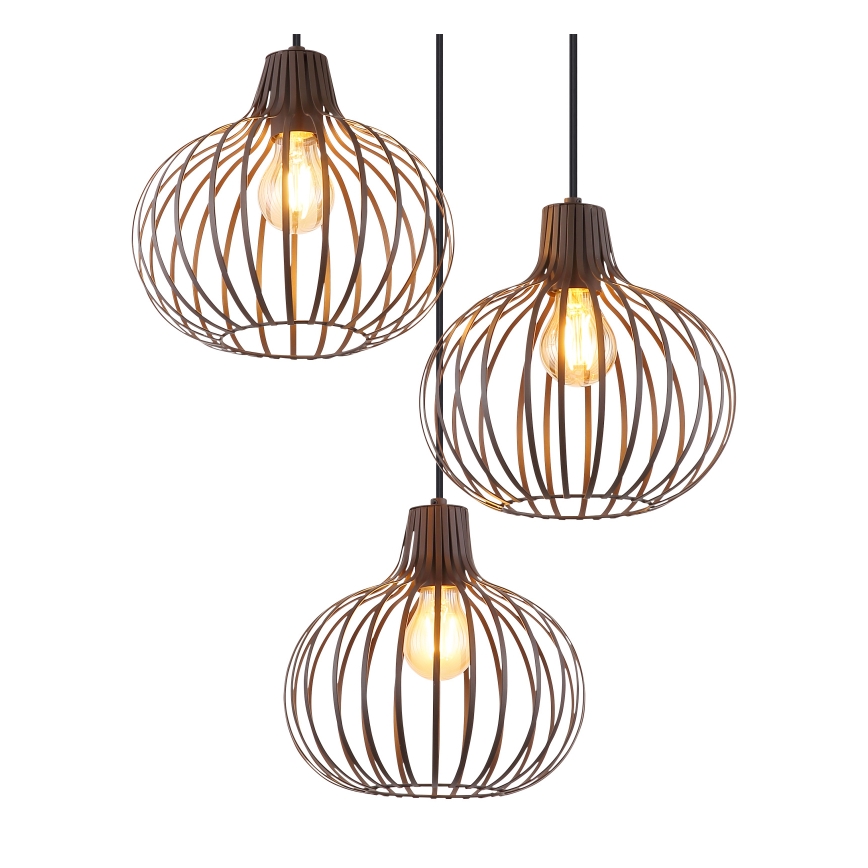 Globo - Żyrandol na lince 3xE27/40W/230V