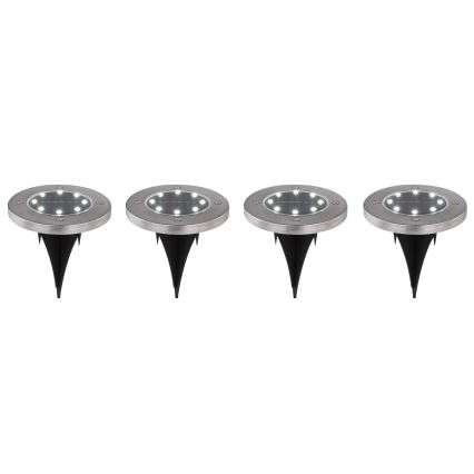 Globo - ZESTAW 4x LED Oświetlenie solarne LED/0,1W/3V IP44