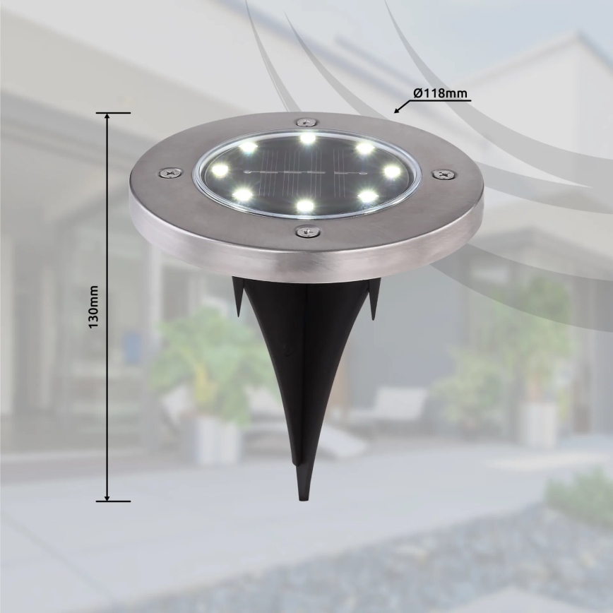 Globo - ZESTAW 4x LED Oświetlenie solarne LED/0,1W/3V IP44