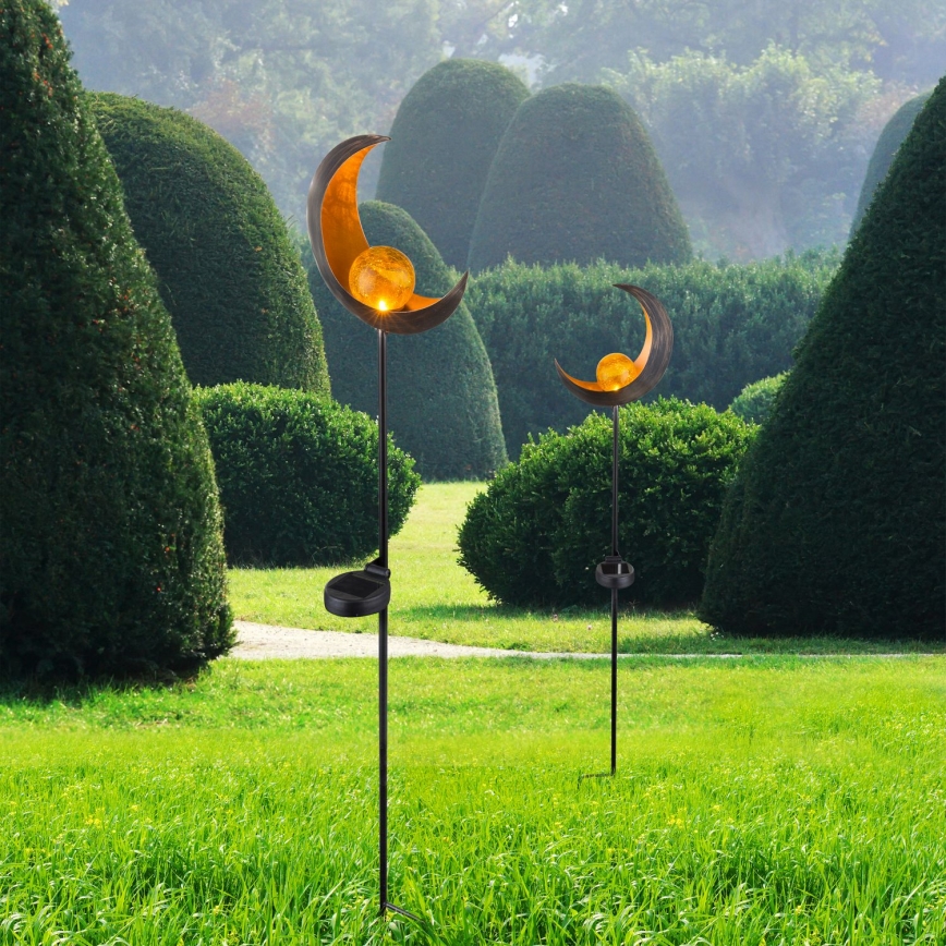 Globo - LED Lampa solarna LED/0,02W/3V 600mAh IP44 brąz