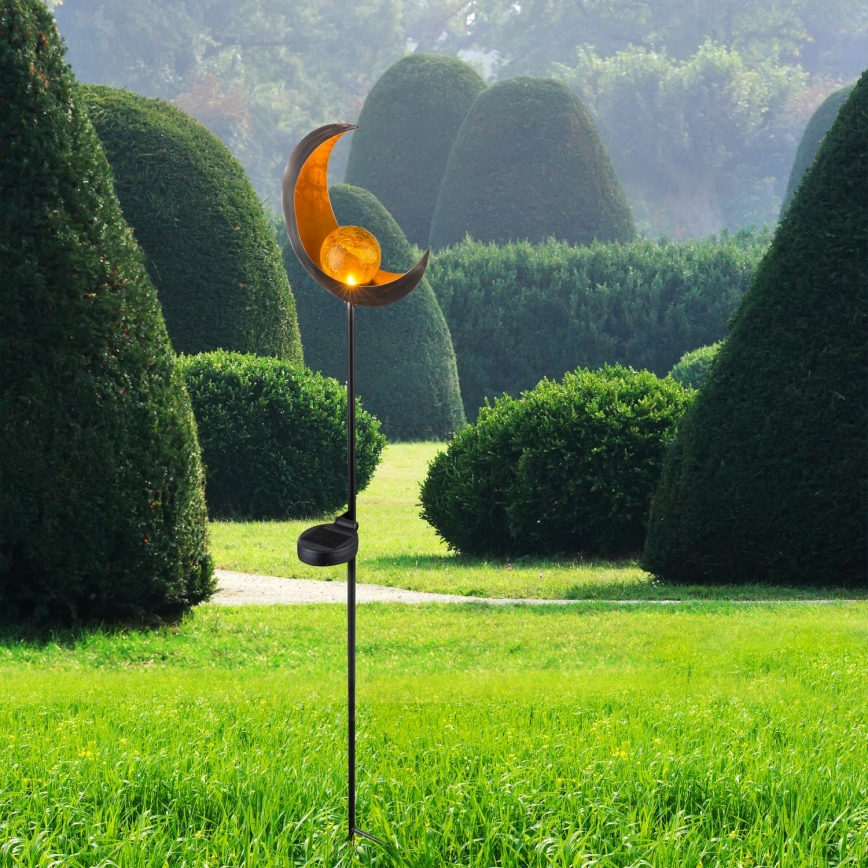 Globo - LED Lampa solarna LED/0,02W/3V 600mAh IP44 brąz