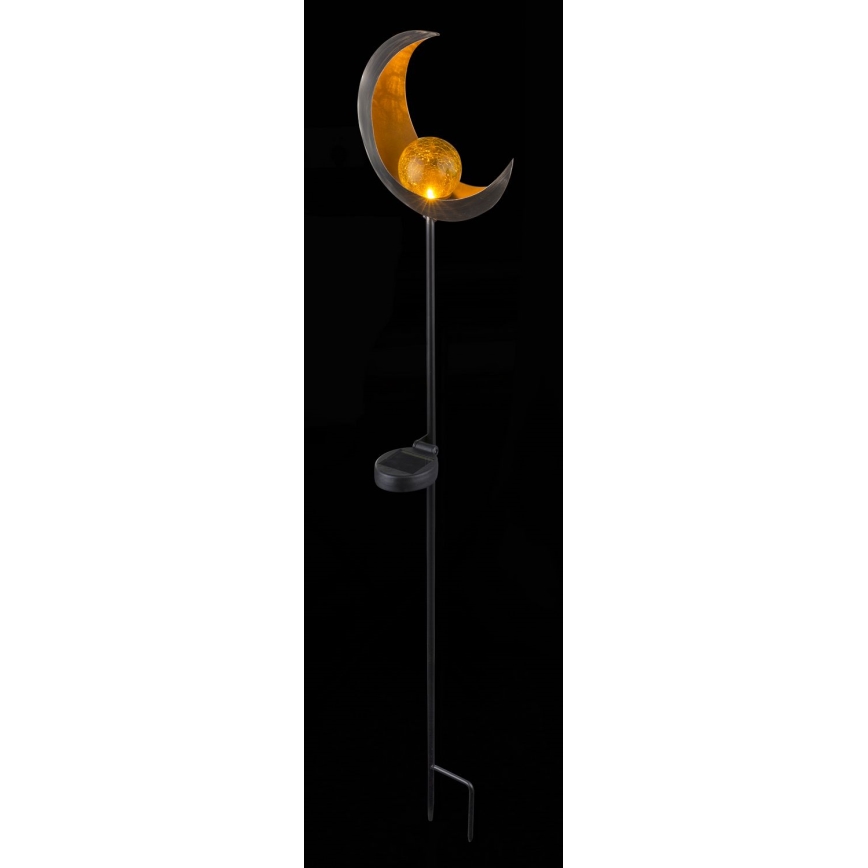 Globo - LED Lampa solarna LED/0,02W/3V 600mAh IP44 brąz