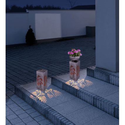 Globo - Solarna lampa LED z doniczką LED/3V IP44 300 mAh