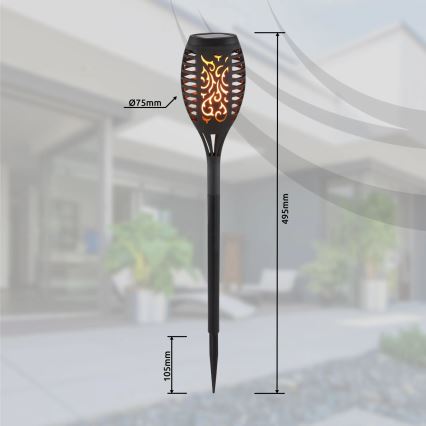 Globo - ZESTAW 3x LED Lampa solarna LED/0,1W/3V IP44