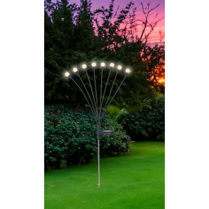 Globo - LED Oświetlenie solarne 8xLED/0,06W/3,2V 3000K IP44