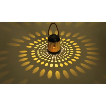 Globo - LED Oświetlenie solarne LED/0,06W/3V 3000K IP44 bambus