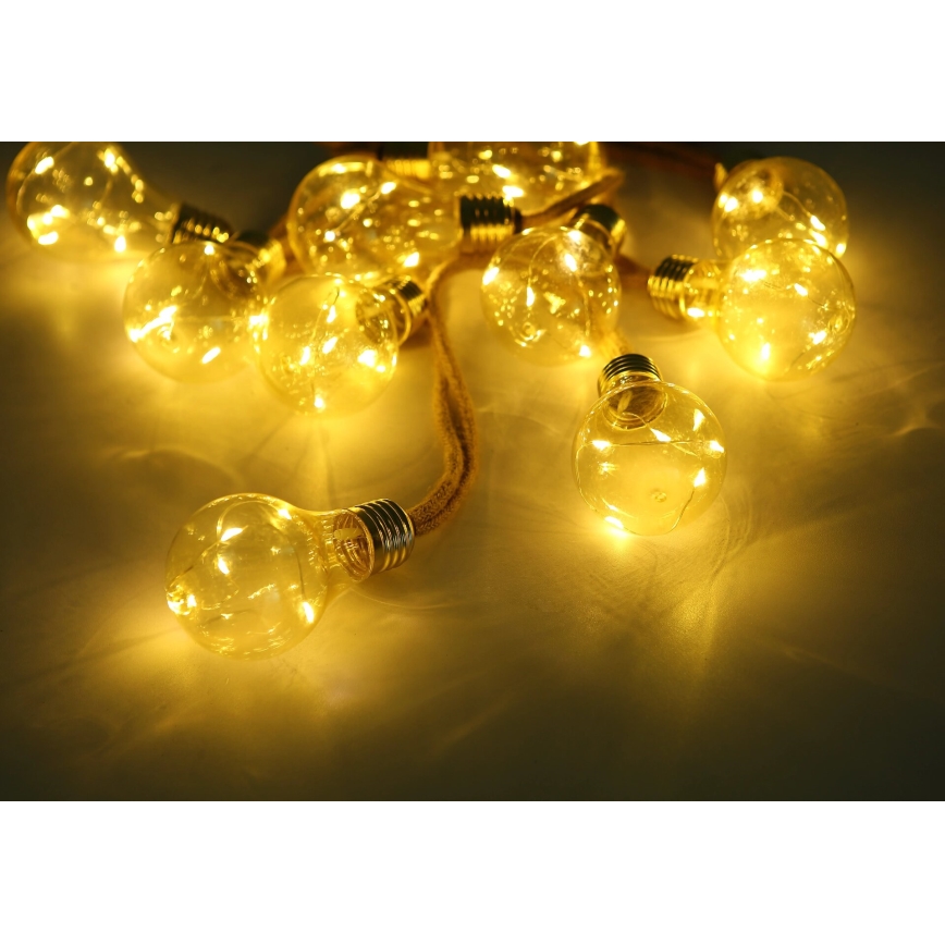 Globo - LED Solarny ozdobny łańcuch 50xLED/0,06W/3,2V 570 cm IP44