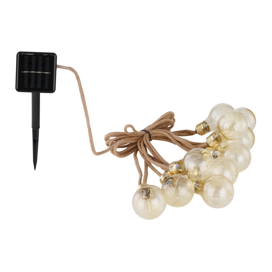 Globo - LED Solarny ozdobny łańcuch 50xLED/0,06W/3,2V 570 cm IP44