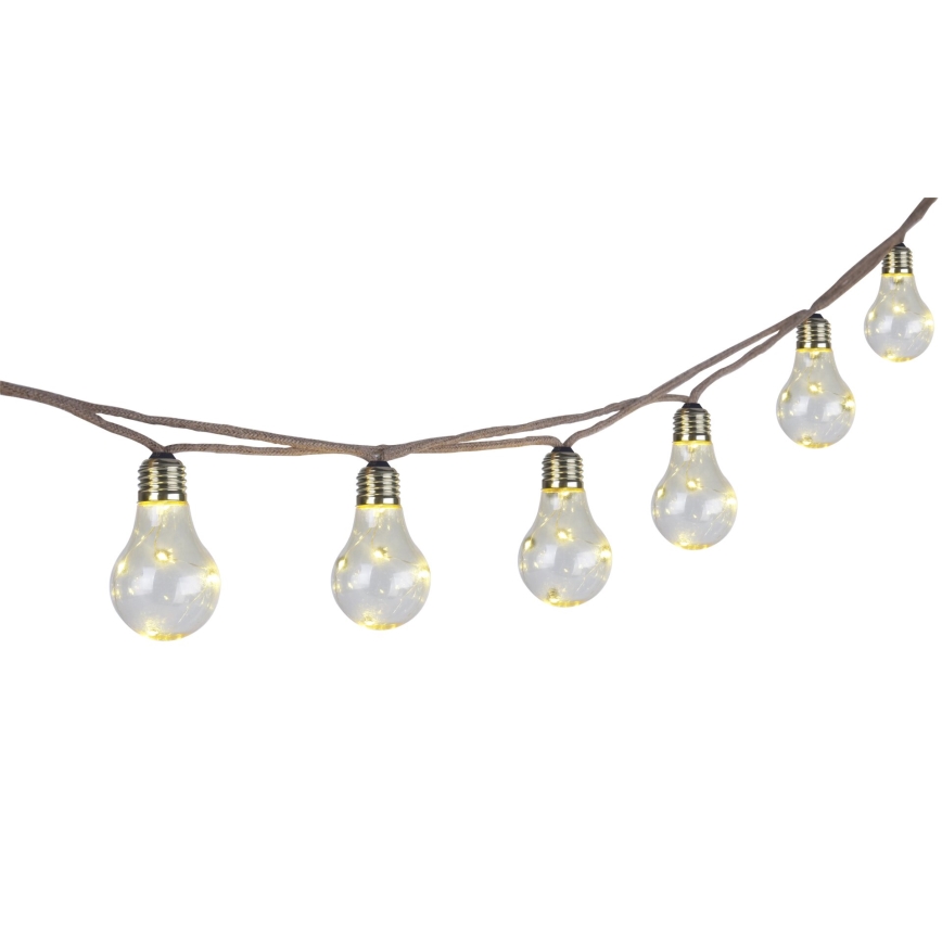 Globo - LED Solarny ozdobny łańcuch 50xLED/0,06W/3,2V 570 cm IP44