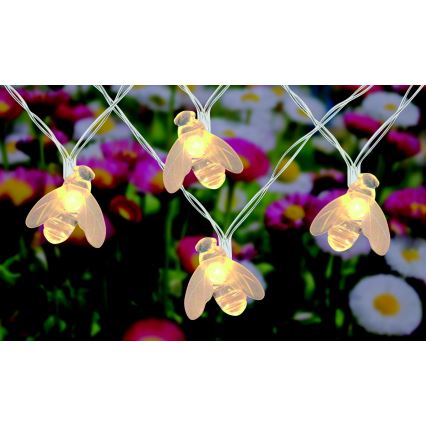 Globo - LED Łańcuch solarny 20xLED/0,06W/3V IP44 300 mAh