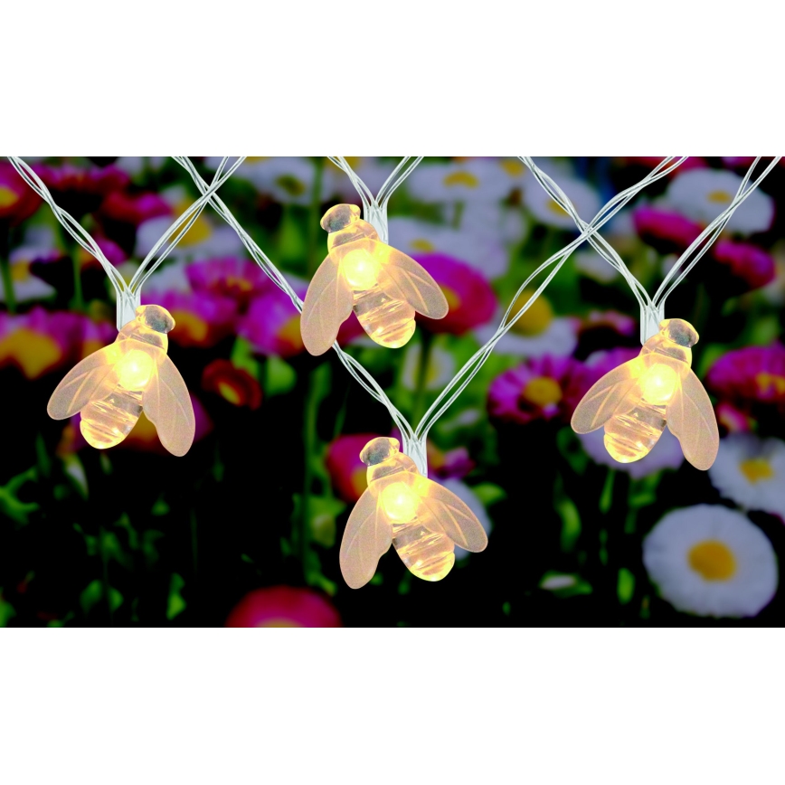 Globo - LED Łańcuch solarny 20xLED/0,06W/3V IP44 300 mAh