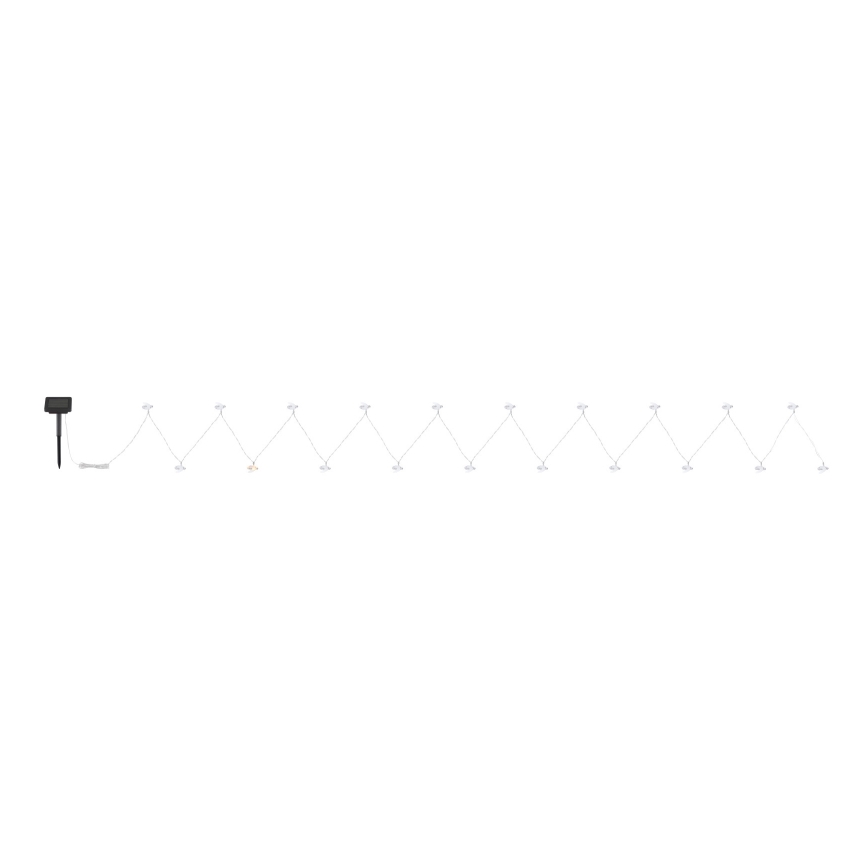Globo - LED Łańcuch solarny 20xLED/0,06W/3V IP44 300 mAh