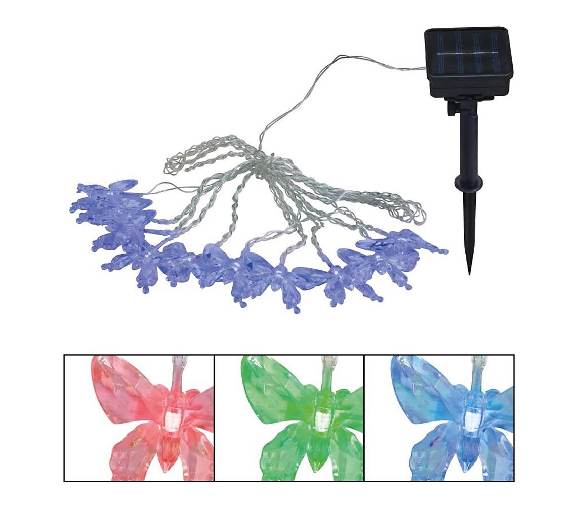 Globo 33706-10 - LED RGB Łańcuch dekoracyjny 10xLED/0,06W/3,2V IP44