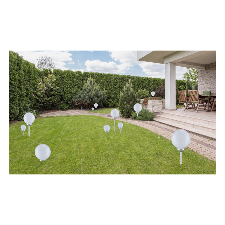 Globo - ZESTAW 3x LED Oświetlenie solarne LED/0,06W/3V 4000K śr. 10 cm IP44