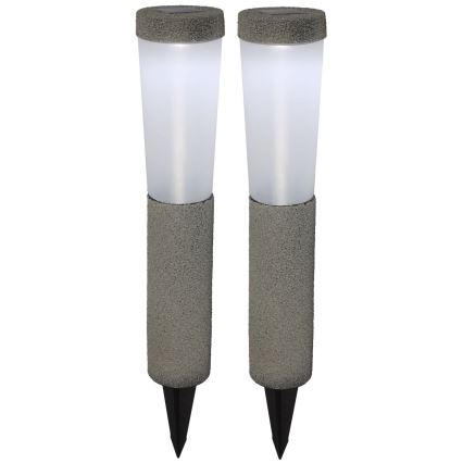 Globo - ZESTAW 2x LED Oświetlenie solarne LED/0,1W/3V 6000K IP44 400 mAh