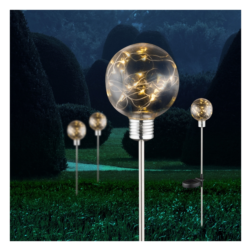 Globo - Solarna lampa LED/3,2V IP44 600 mAh