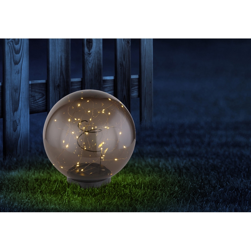 Globo - Lampa solarna 40xLED/0,06W/1,2V śr. 25 cm IP44