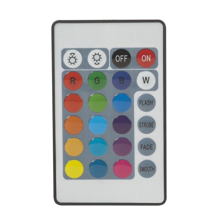 Globo - LED RGB Solarna dotykowa lampa podłogowa LED/0,1W/3V IP44 + pilot zdalnego sterowania
