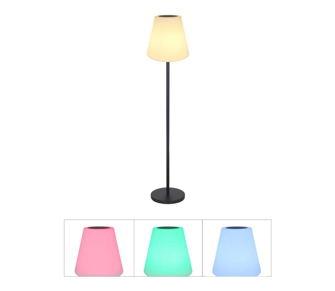 Globo 33897 - LED RGB Solarna dotykowa lampa podłogowa LED/0,1W/3V IP44