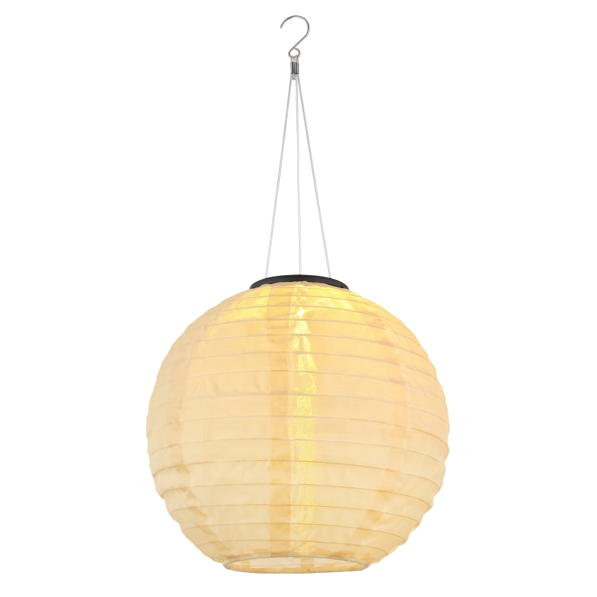 Globo - LED Lampa wisząca solarna LED/0,5W/3V IP44 300 mAh beżowy