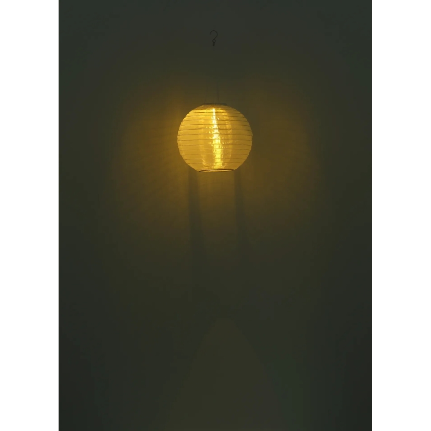 Globo - LED Solarna lampa wisząca LED/0,5W/3V IP44 beżowa
