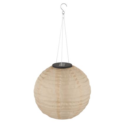 Globo - LED Solarna lampa wisząca LED/0,5W/3V IP44 beżowa