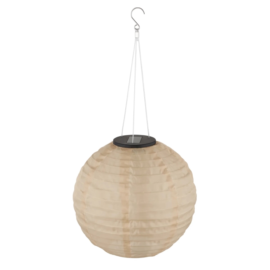 Globo - LED Solarna lampa wisząca LED/0,5W/3V IP44 beżowa