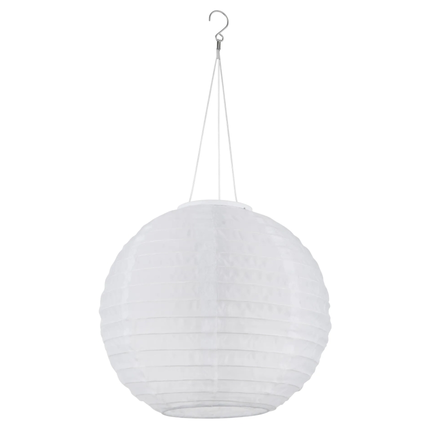 Globo - LED wisząca lampa solarna LED/0,5W/3V IP44 biała 300 mAh
