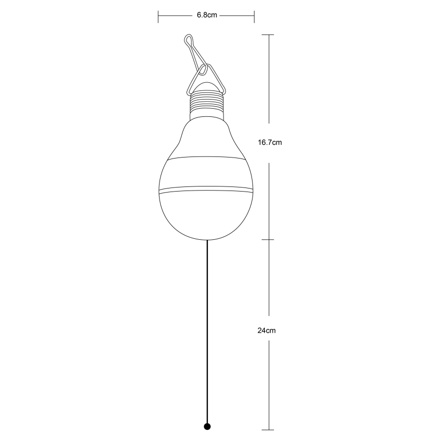 Globo - LED Oświetlenie solarne LED/0,06W/3,2V IP44