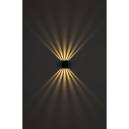 Globo - Kinkiet zewnętrzny LED/6W/230V IP54 antracyt