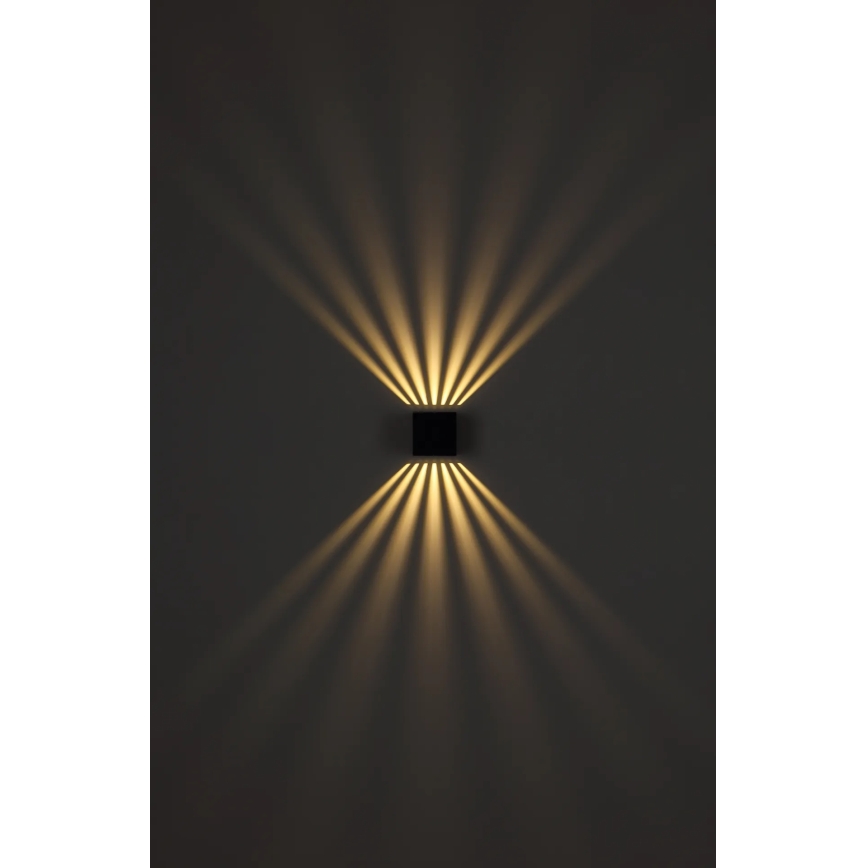 Globo - Kinkiet zewnętrzny LED/6W/230V IP54 antracyt