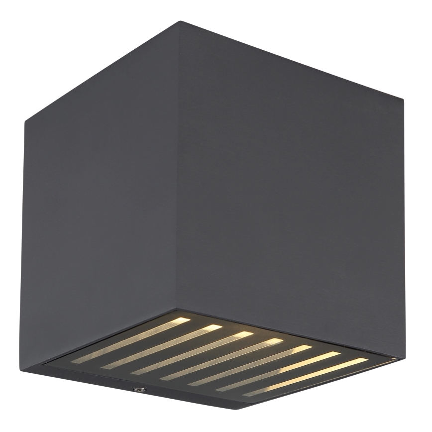 Globo - Kinkiet zewnętrzny LED/6W/230V IP54 antracyt
