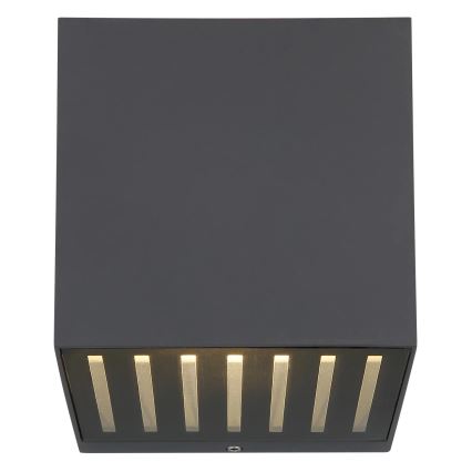 Globo - Kinkiet zewnętrzny LED/6W/230V IP54 antracyt
