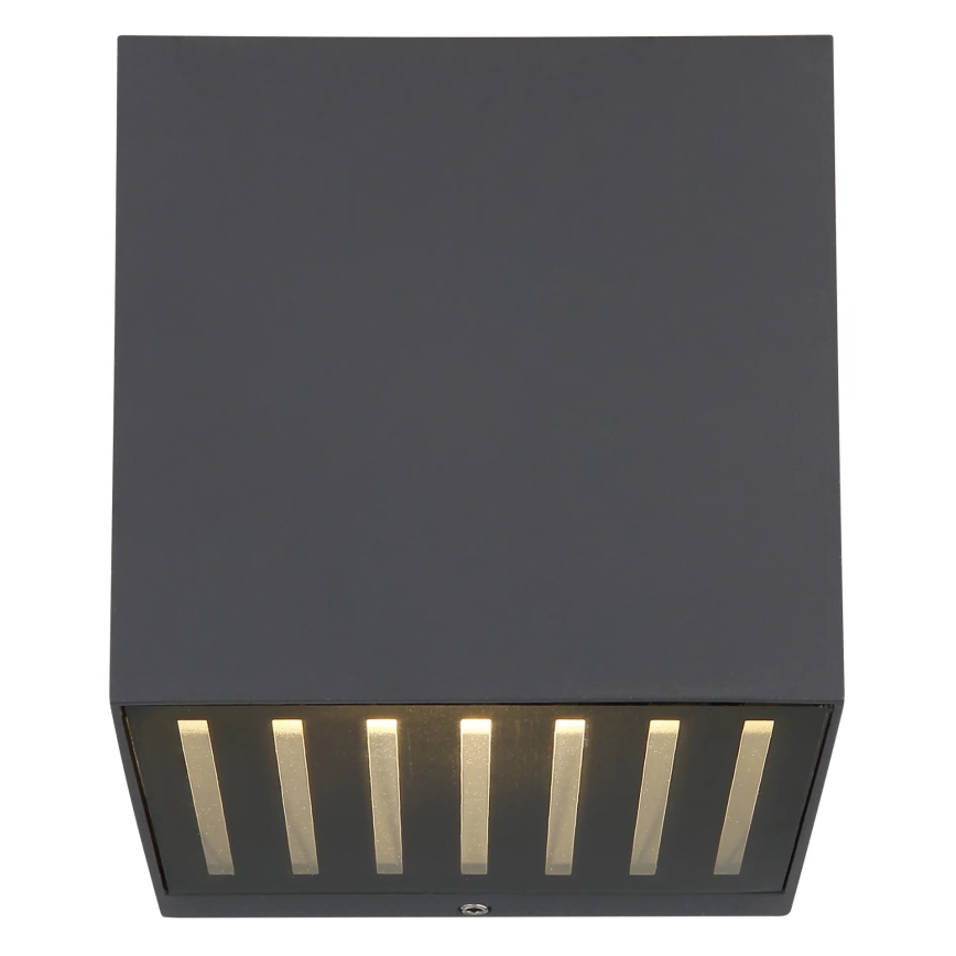 Globo - Kinkiet zewnętrzny LED/6W/230V IP54 antracyt