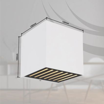 Globo - LED zewnętrzny kinkiet LED/6W/230V IP54 biały