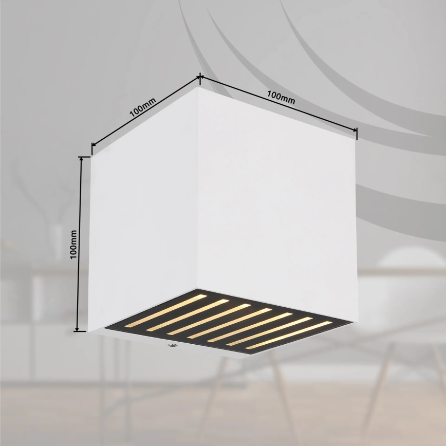 Globo - LED zewnętrzny kinkiet LED/6W/230V IP54 biały