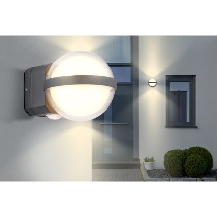 Globo - LED Kinkiet zewnętrzny LED/12W/230V IP54 czarny