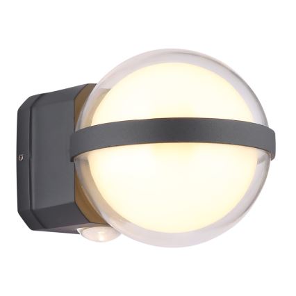 Globo - LED Kinkiet zewnętrzny LED/12W/230V IP54 czarny