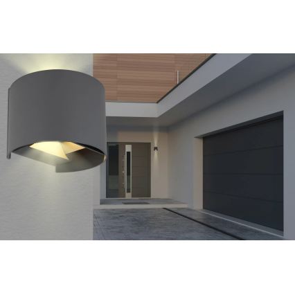 Globo - Zewnętrzny kinkiet LED 2xLED/3W/230V IP54