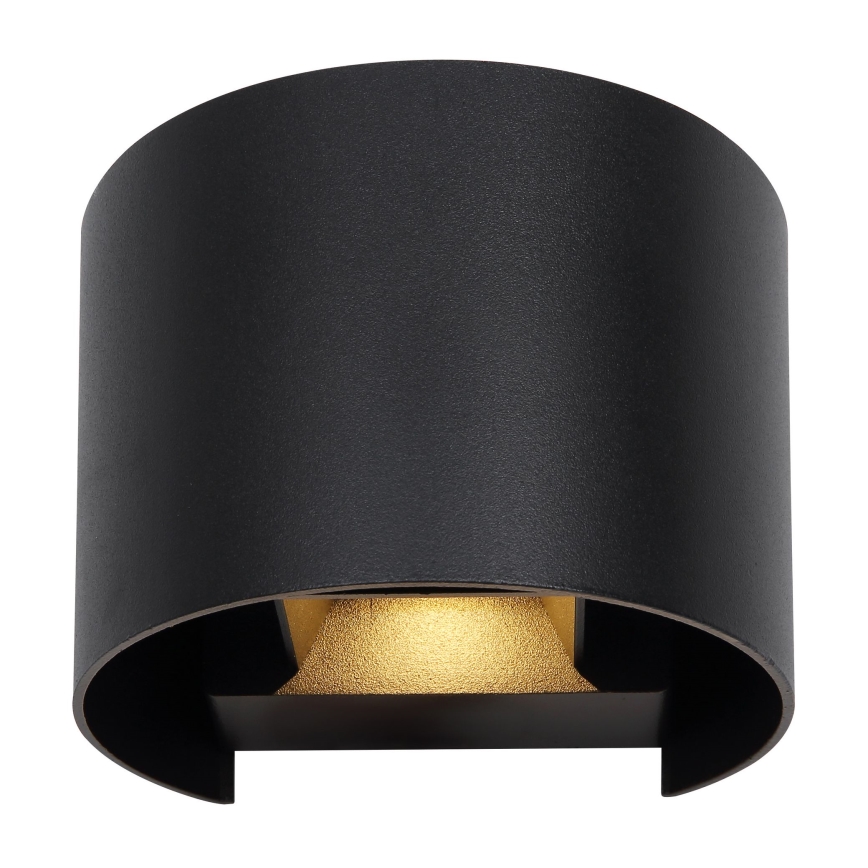Globo - Kinkiet LED zewnętrzny 2xLED/3W/230V IP54 czarny
