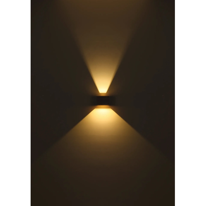 Globo - LED Zewnętrzny kinkiet z czujnikiem 2xLED/3W/230V IP54