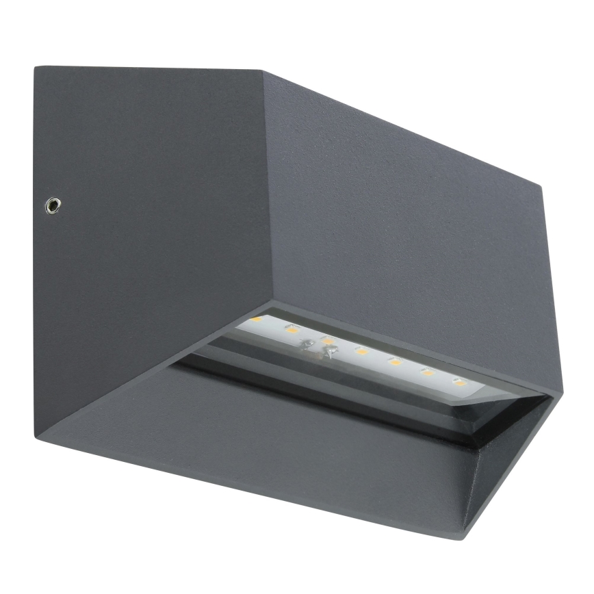 Globo - LED Kinkiet zewnętrzny LED/7W/230V IP54 antracyt