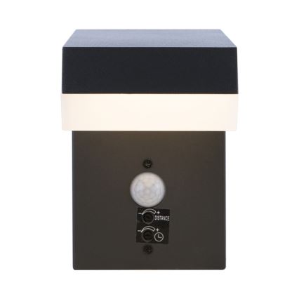 Globo - LED zewnętrzna lampa ścienna z czujnikiem LED/9,5W/230V IP44