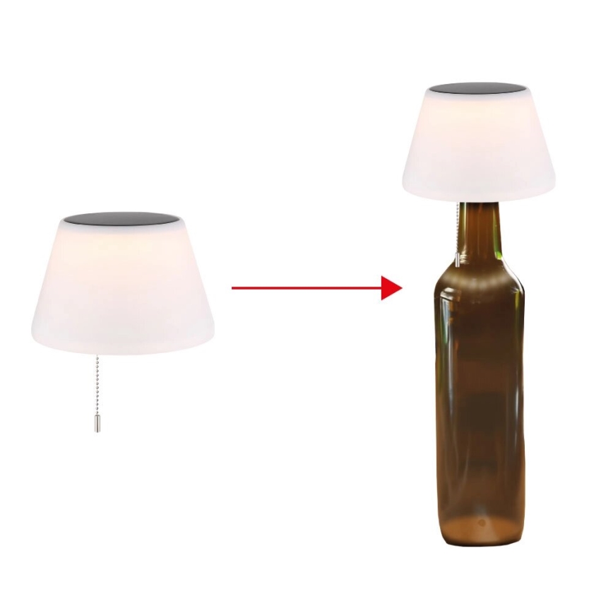 Globo - LED Solarna butelka klosz 10xLED/1,5W/3V IP44