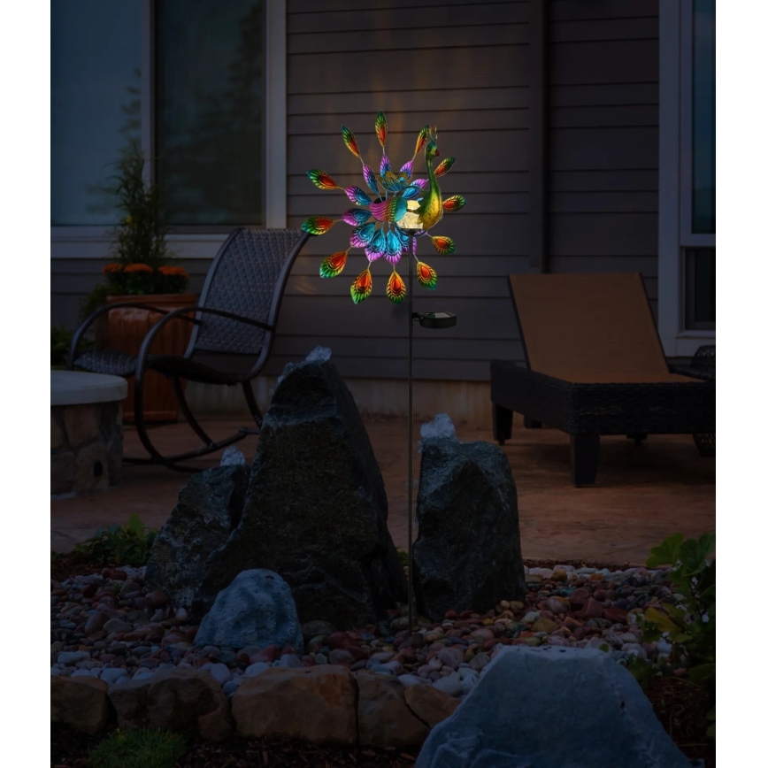 Globo - LED Dekoracja solarna LED/0,06W/3V IP44 paw